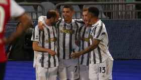 Cristiano Ronaldo celebrando un gol con la Juventus de Turín / EFE