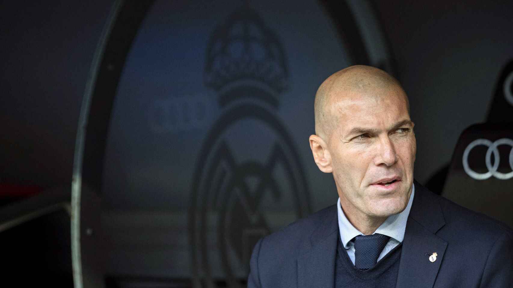 Zidane, en un acto con el Real Madrid | EFE