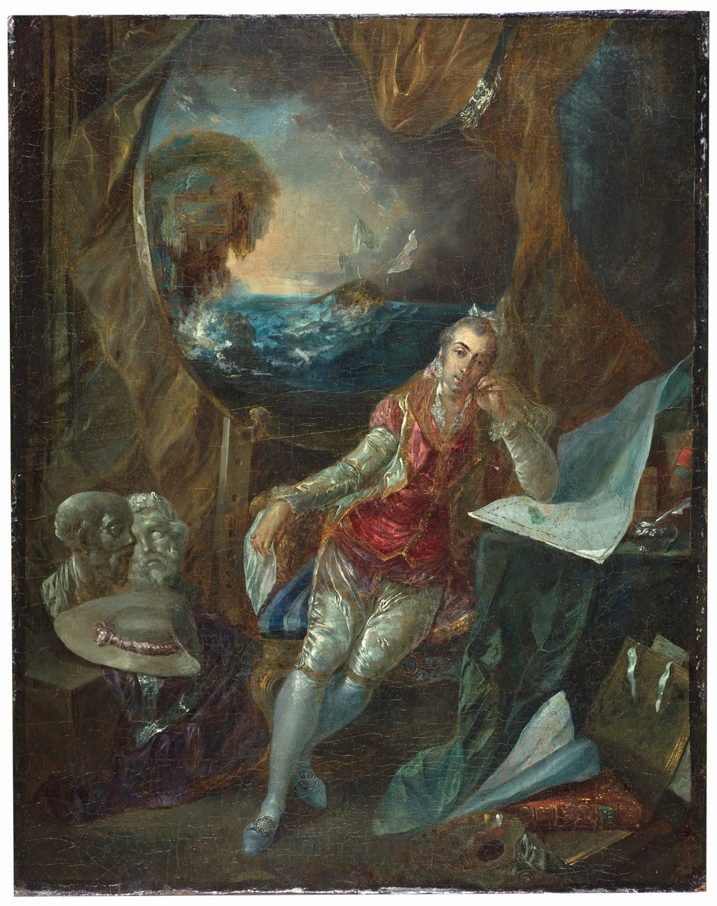 Autorretrato en el estudio (1775-1778), de Luis Paret / MUSEO NACIONAL DEL PRADO