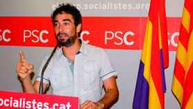 Carles Castillo, diputado del PSC que ha roto el carnet del partido / PSC