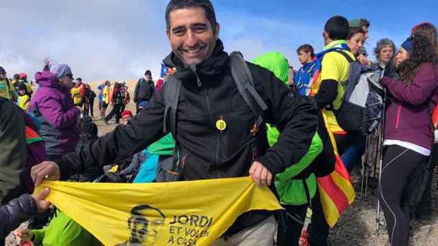 El consejero de Políticas Digitales, Jordi Puigneró, impulsor de la república digital, participó en la campaña Cims per la Llibertat / TWITTER