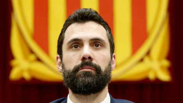 El presidente del Parlament, Roger Torrent