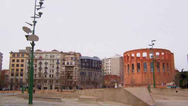 Plaza de la Constitución en Girona