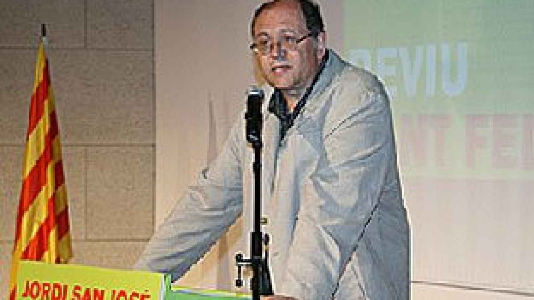 El alcalde de Sant Feliu de Llobregat, Jordi San José Buenaventura