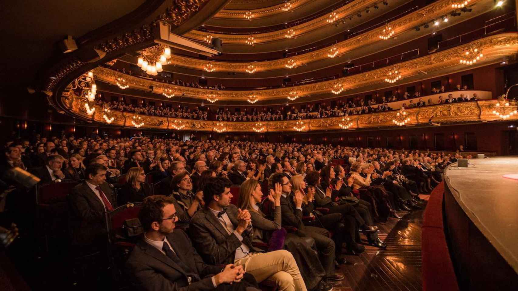 Platea del Gran Teatre del Liceu (Barcelona) / EP