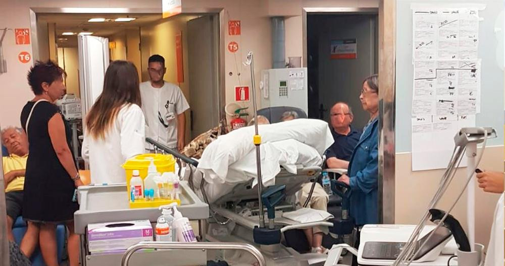 Zona de urgencias del hospital Mutua de Terrassa / CG