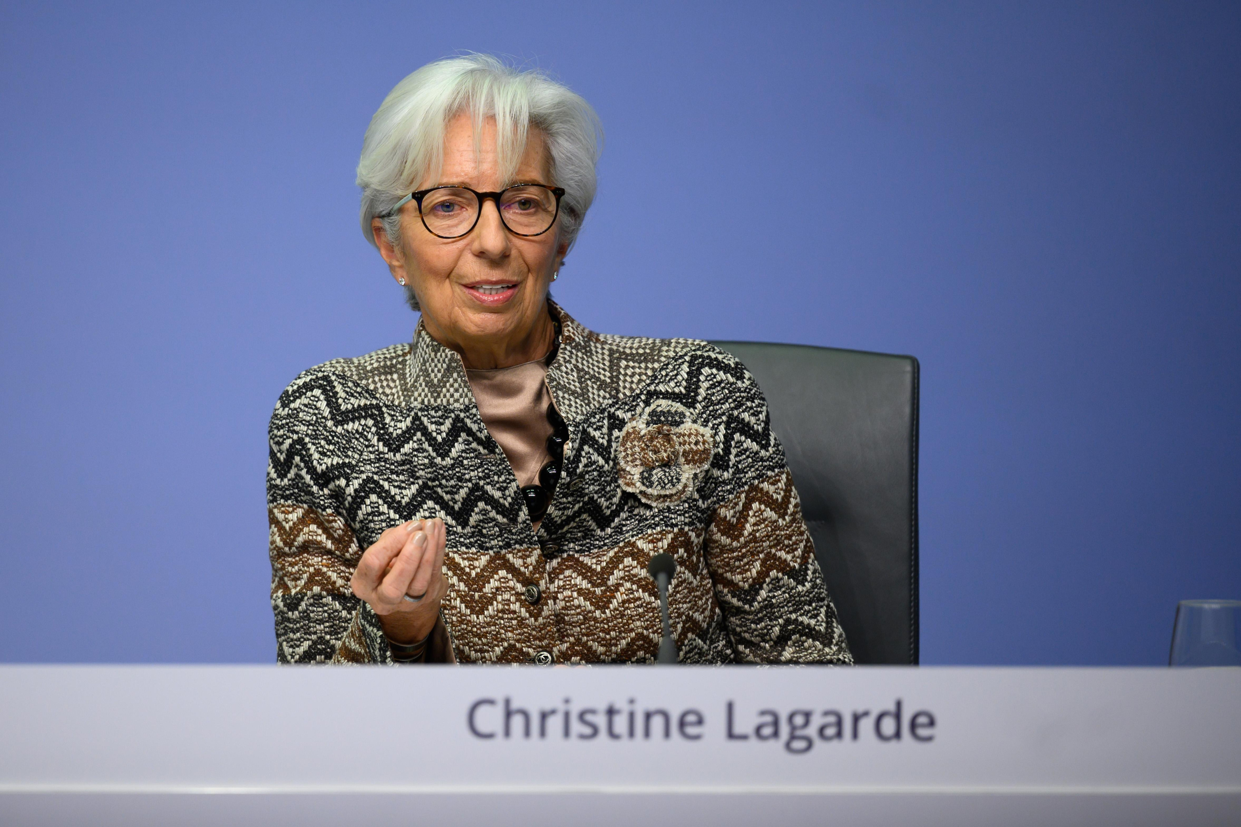 La presidenta del Banco Central Europeo (BCE), Christine Lagarde / EP