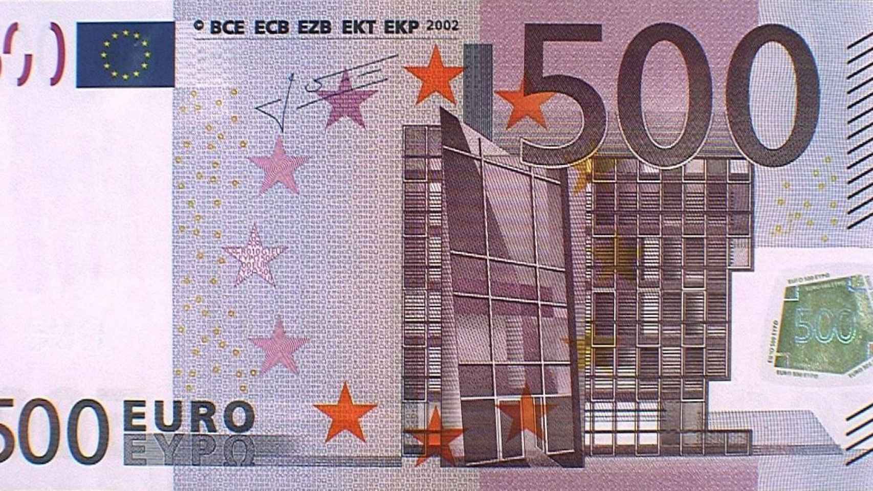 Los billetes de 500 euros siguen cayendo / EP