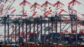Imagen del puerto estadounidense de Newark, en Nueva Jersey, uno de los que exporta a Latinoamérica / EFE