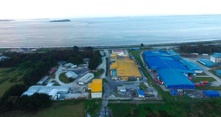 La factoría de Conservas Dani en Chile a la que se destinarán dos millones de euros para habilitar la producción de calamar gigante congelado / CONSERVAS DANI