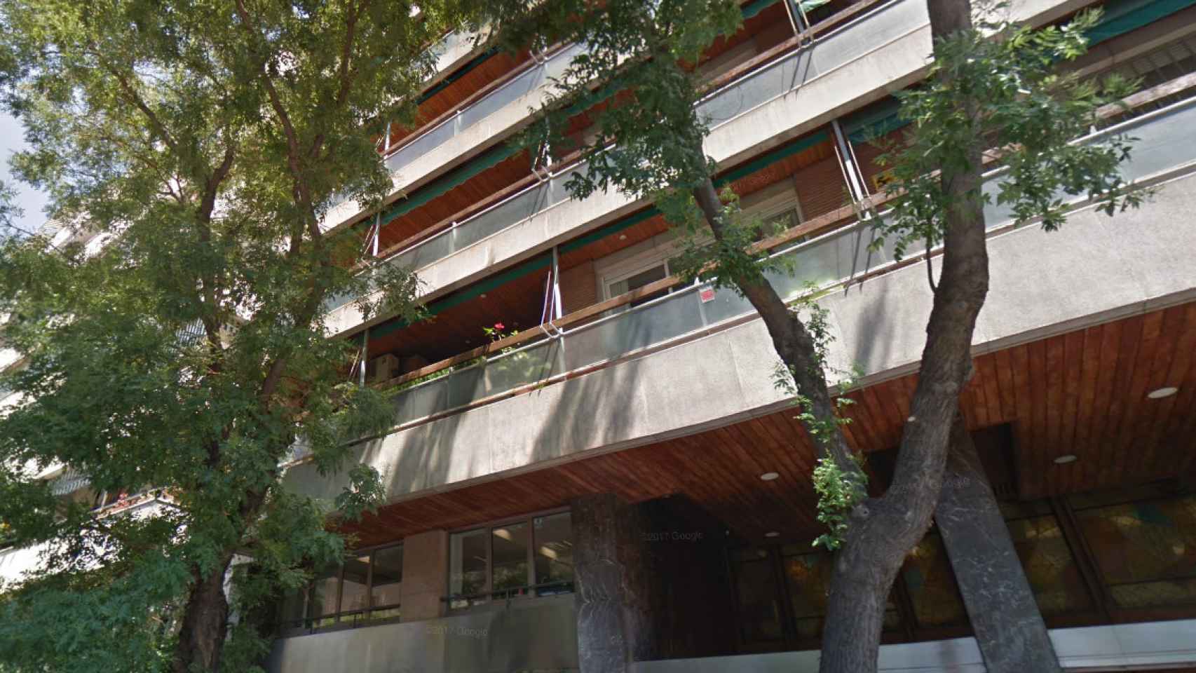 Nueva sede de la inmobiliaria Kiovells en la calle Zurbarán de Madrid, una de las empresas que se va hoy de Cataluña