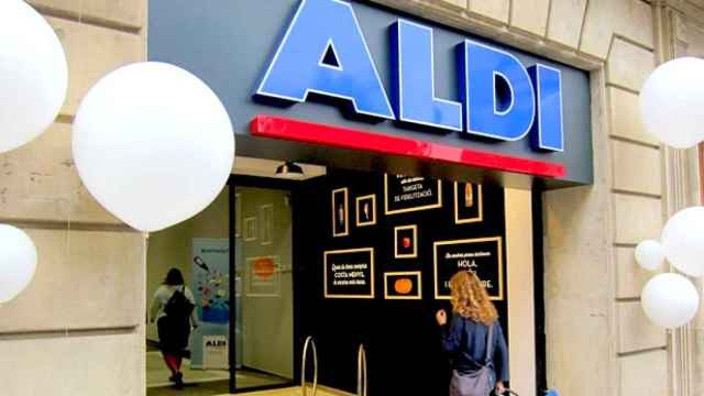 Aldi, la cadena alemana de supermercados, inauguró en octubre su primer establecimiento en el centro de Barcelona / EP