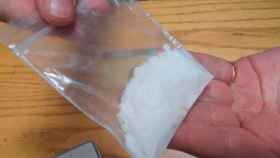 Una bolsa de cocaína