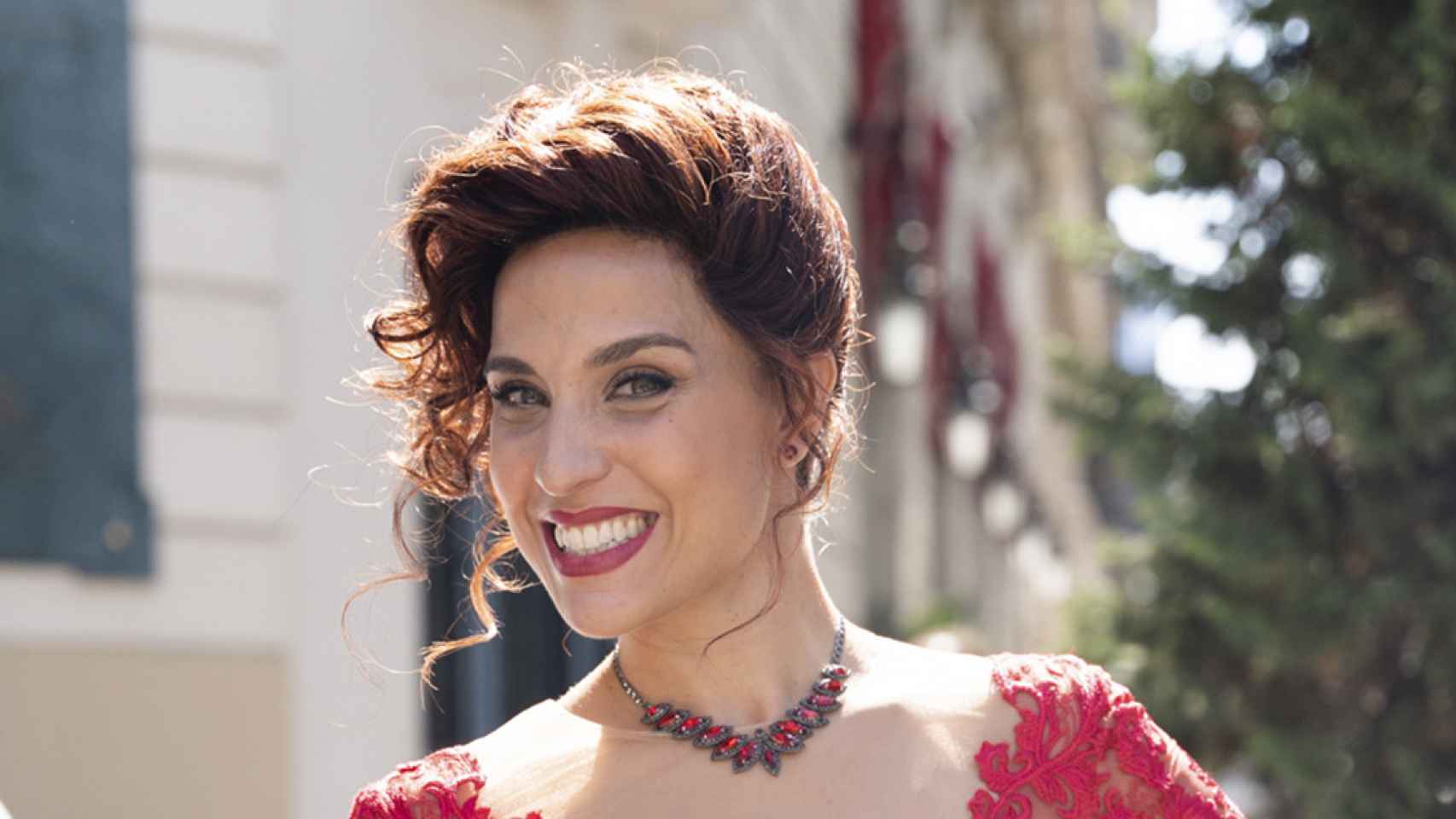 Cristina Llorente en la presentación de 'Pretty Woman' en el Hotel Palace de Barcelona / LUIS MIGUEL AÑÓN (CG)