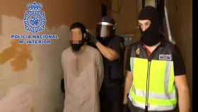 Una foto de archivo de la Policía Nacional en una detención de un yihadista / CNP detenido