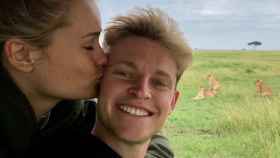 Frenkie de Jong y Mikky Kiemeney de vacaciones en Tanzania  / INSTAGRAM