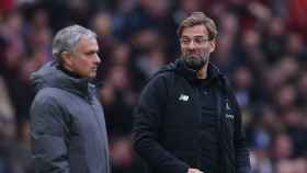 José Mourinho y Jurgen Klopp en un Tottenham-Liverpool / EFE