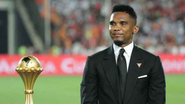 Samuel Eto'o en un acto en Qatar / Twitter