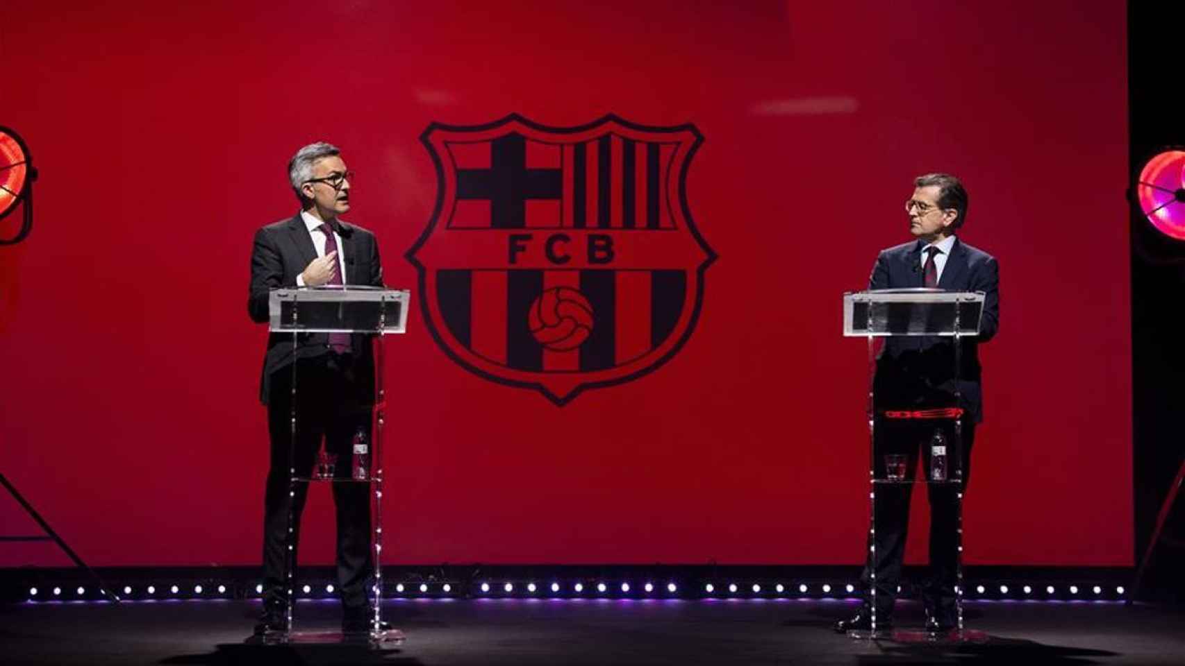 Víctor Font y Toni Freixa, en el debate de Barça TV | FCB