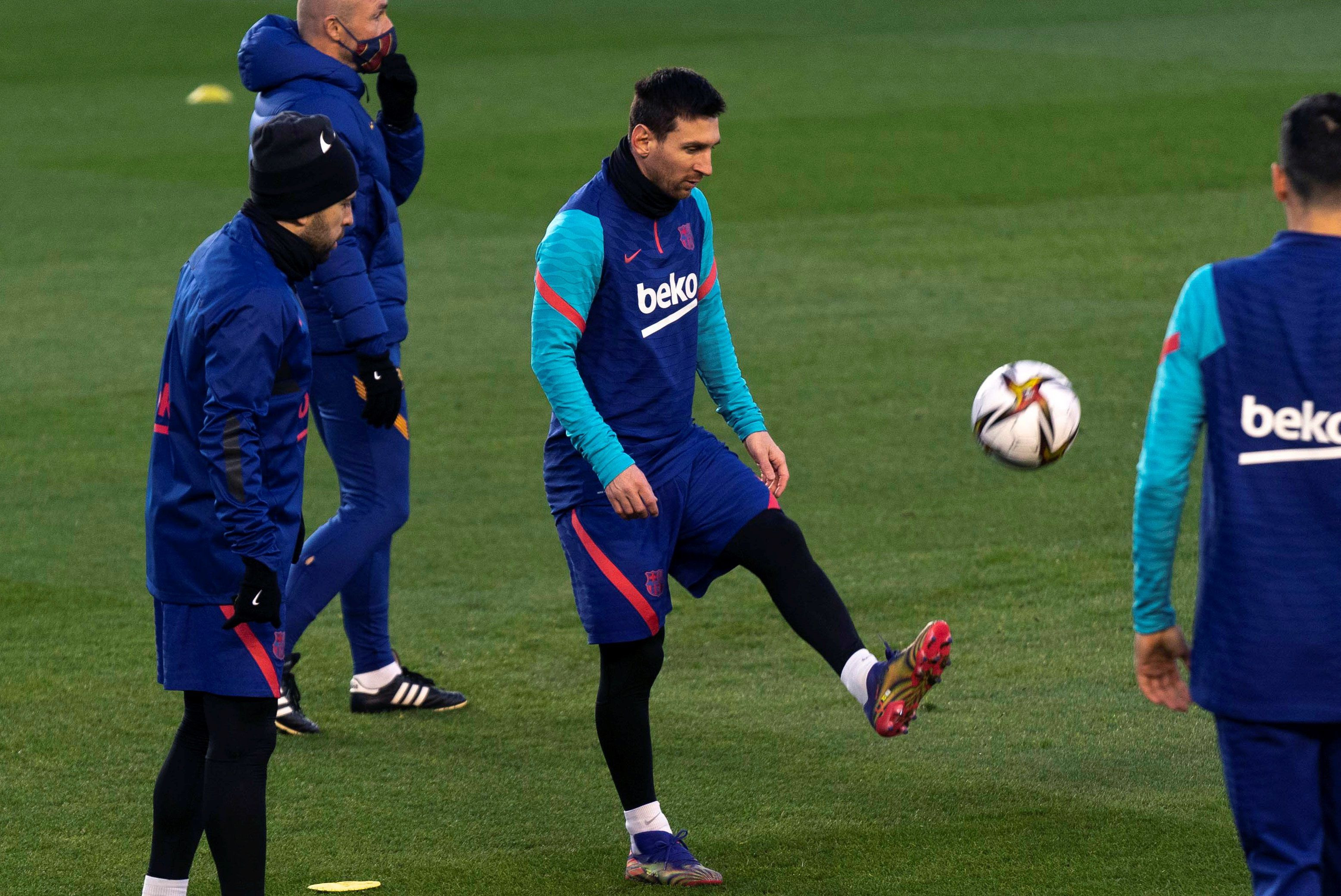Messi en un partido del Barça / EFE