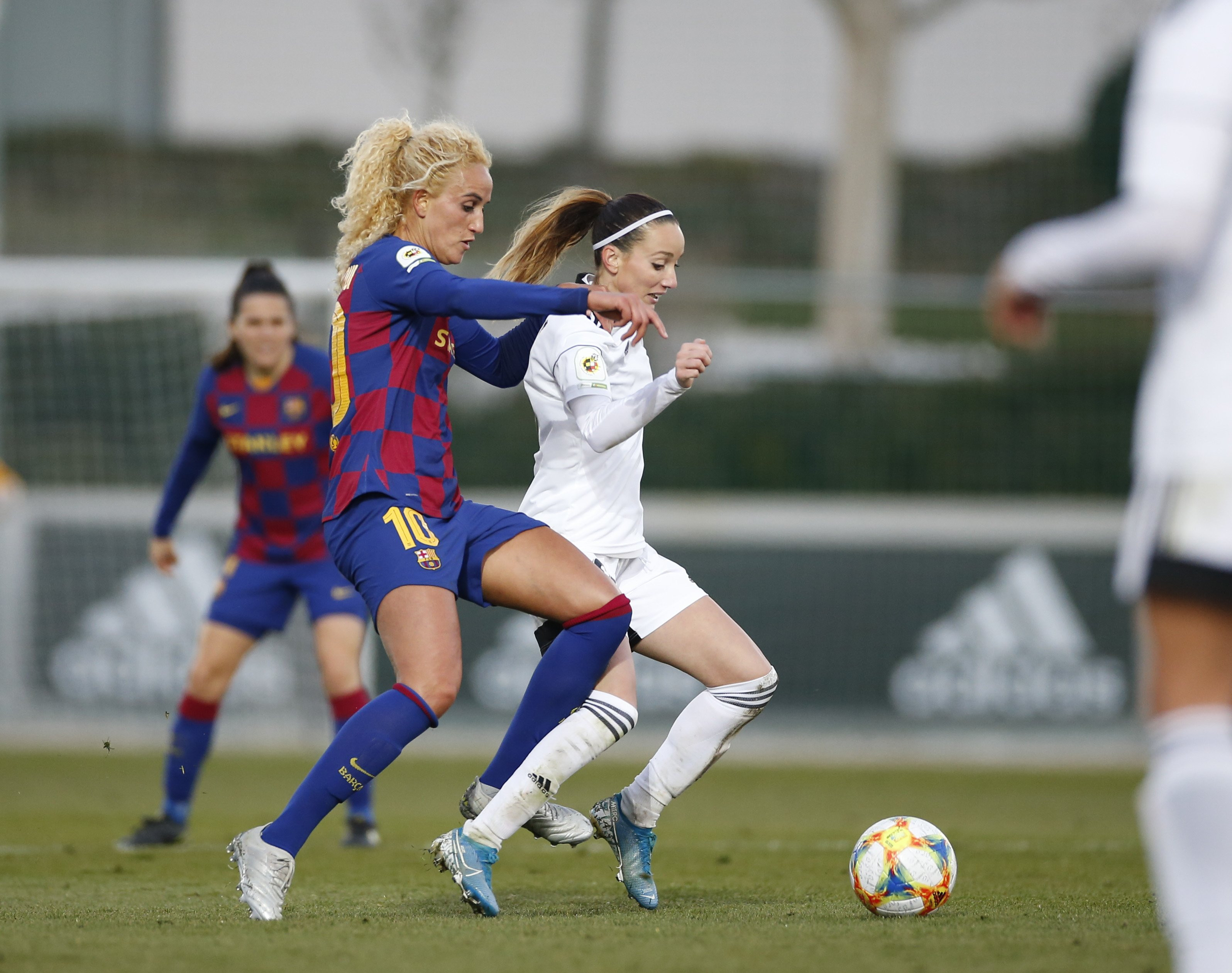 El Barça Femenino y el CD Tacón en un partido de la temporada 2019/20 / FC BARCELONA