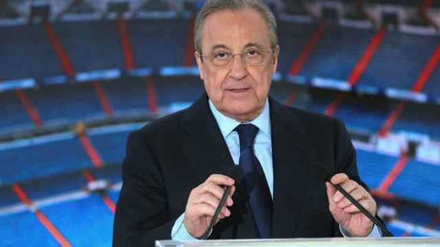 Una foto de Florentino Pérez, presidente del Real Madrid / EFE