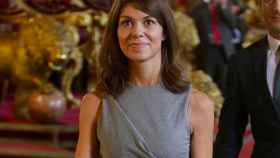 La periodista Ainhoa Martínez ha sido confundida por la estilista de la reina en la recepción de la Casa Real del 12 de octubre