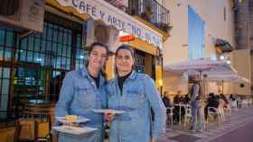 Esther y Verónica, propietarias del Café 'No Ni Ná'