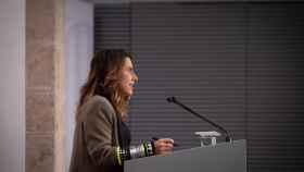 La portavoz del Govern de la Generalitat, Patrícia Plaja, comparece en rueda de prensa posterior al al Consell Executiu / EUROPA PRESS