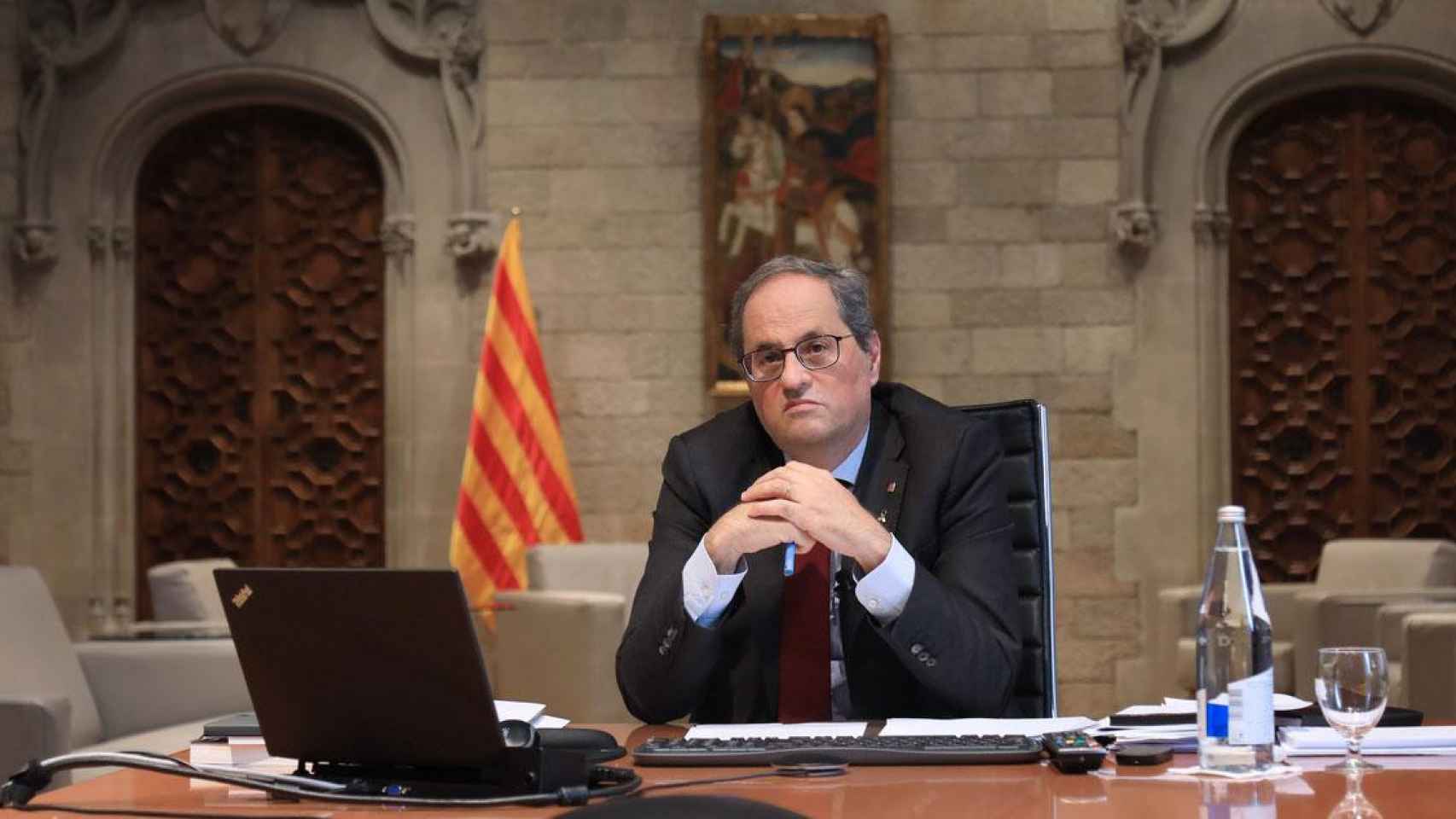 El expresidente de la Generalitat Quim Torra / JORDI BEDMAR