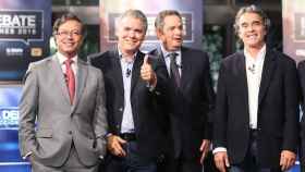 Los candidatos a las presidenciales de Colombia, Gustavo Petro, Iván Duque, Germán Vargas Lleras y Sergio Fajardo /EFE