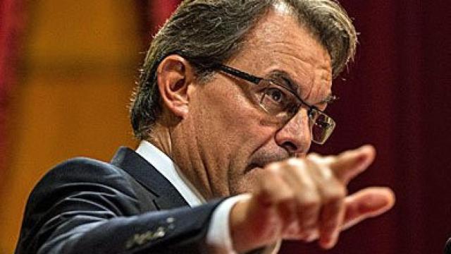 El presidente de la Generalidad, Artur Mas