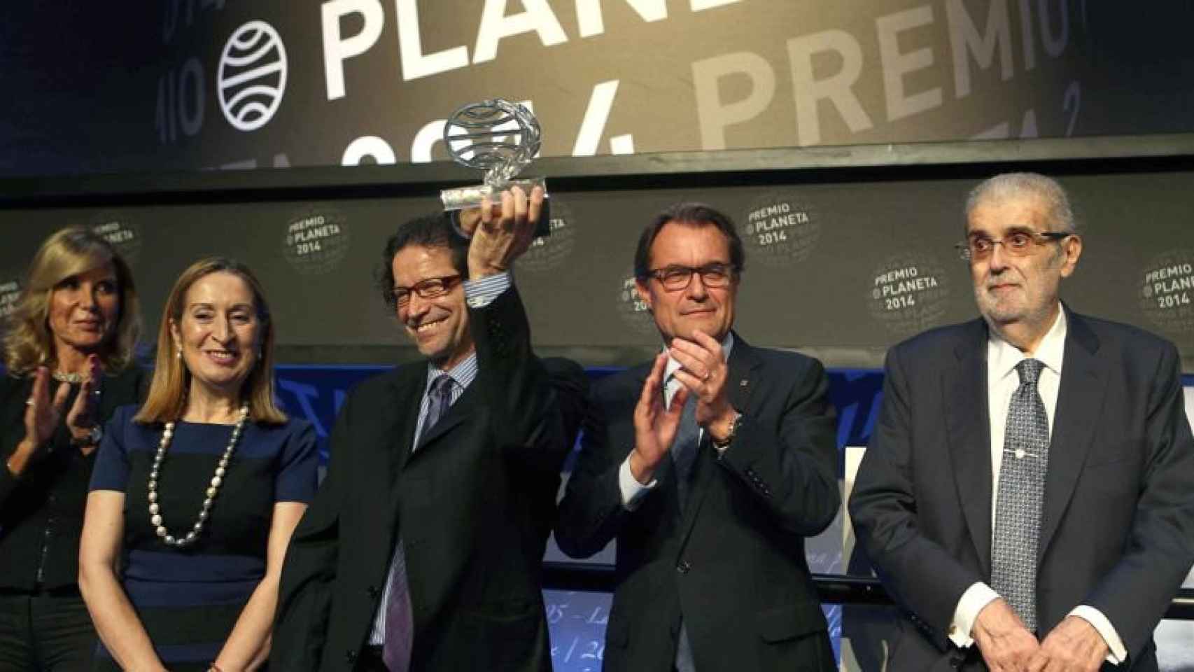 Entrega del Premio Planeta de Novela en la edición de 2014 / EFE
