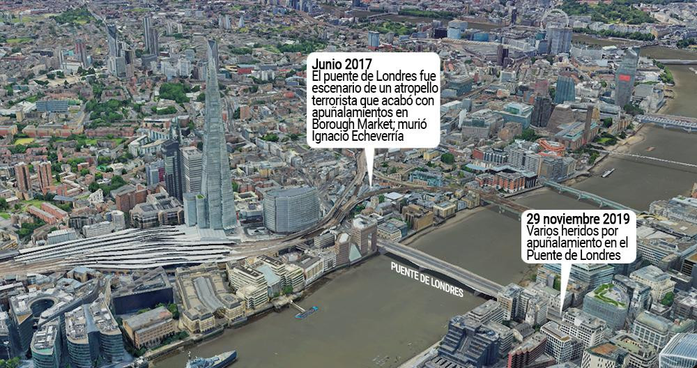 Puente de Londres, lugar de atentados terroristas / CG