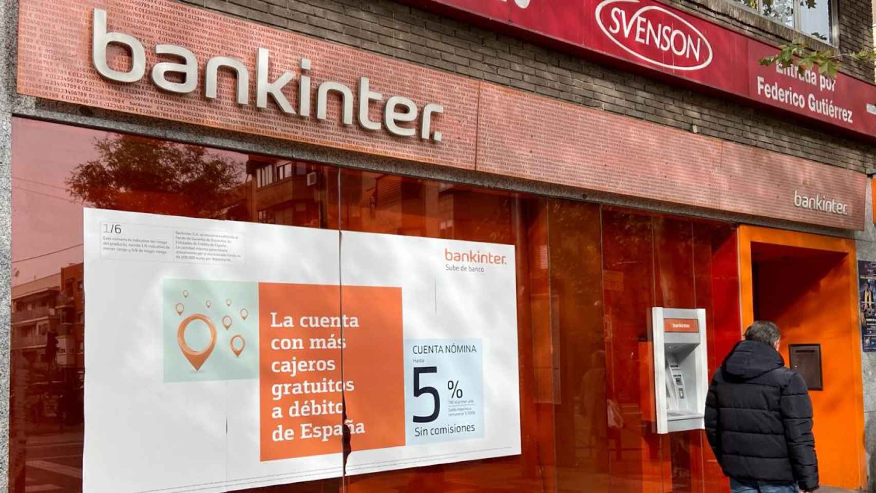 Oficina de Bankinter en Madrid / EP