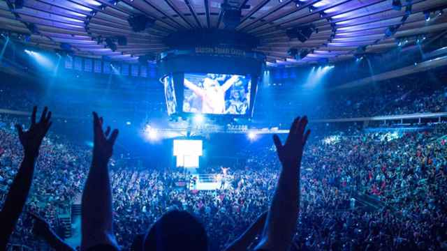 Un combate de wrestling en el Madison Square Garden de Nueva York (Estados Unidos) / CG