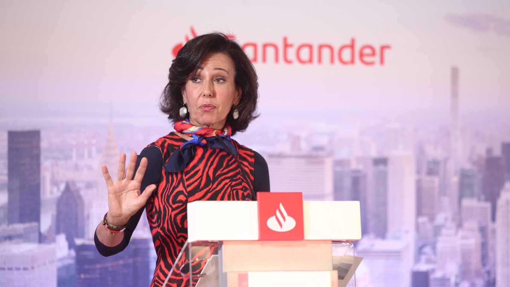 La presidenta del Banco Santander, Ana Botín / Europa Press