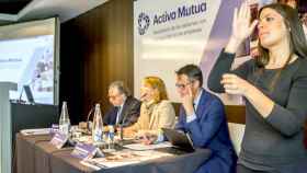 Última junta de accionistas de Activa Mutua, la sociedad presidida desde este enero por Josep Nogués / ACTIVA MUTUA