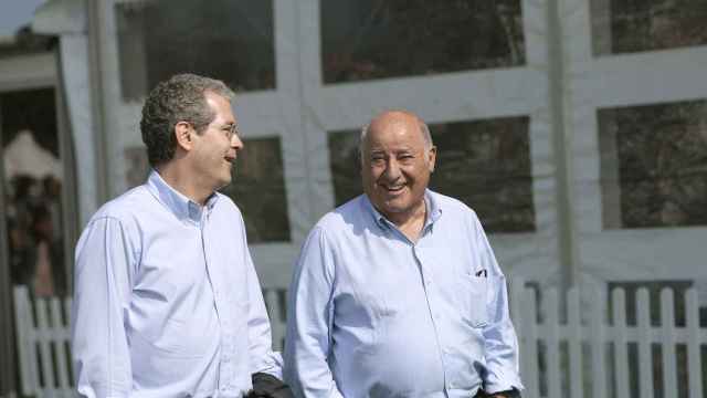Pablo Isla, presidente de Inditex, y Amancio Ortega, el fundador y primer accionista de la empresa