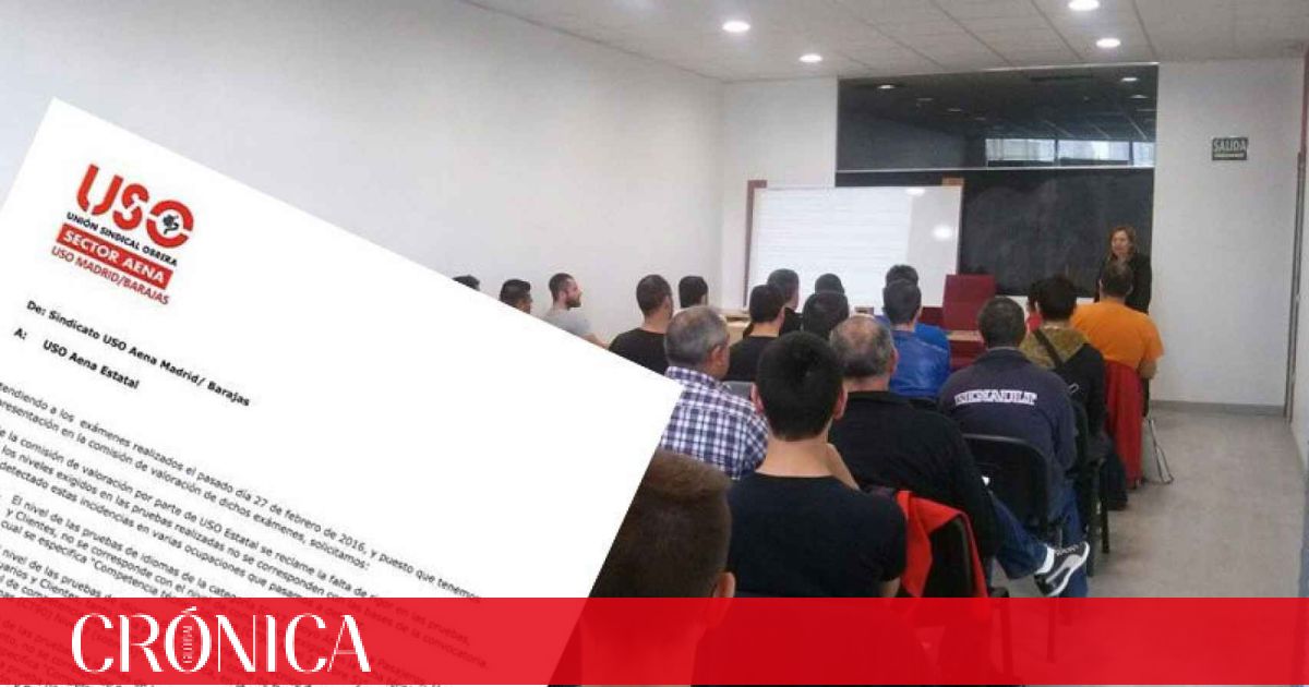 Los Sindicatos Piden 'tumbar' La Convocatoria De Empleo Irregular De Aena