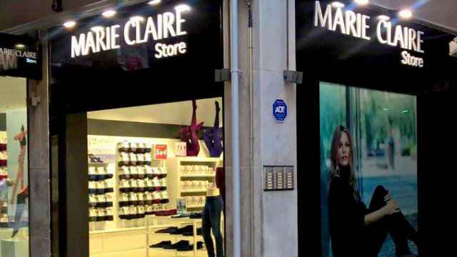 Imagen de una de las tiendas de moda íntima, Marie Claire, que ha conseguido frenar su caída de ventas / FB