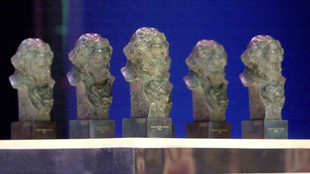 Estatuillas de los premios Goya / EFE
