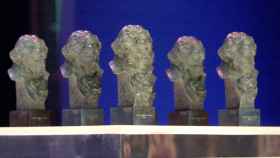 Estatuillas de los premios Goya / EFE