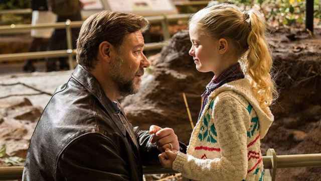 Russell Crowe en su último estreno, 'De padres a hijas' (2015).