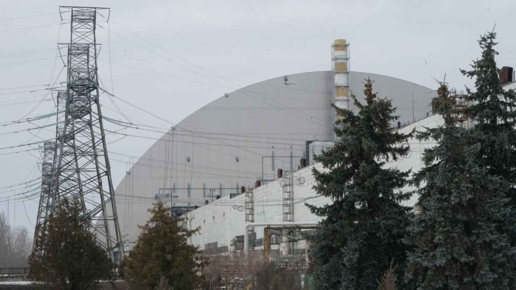 Imagen de archivo de la central de Chernóbil, donde se encontraban los soldados rusos / EP