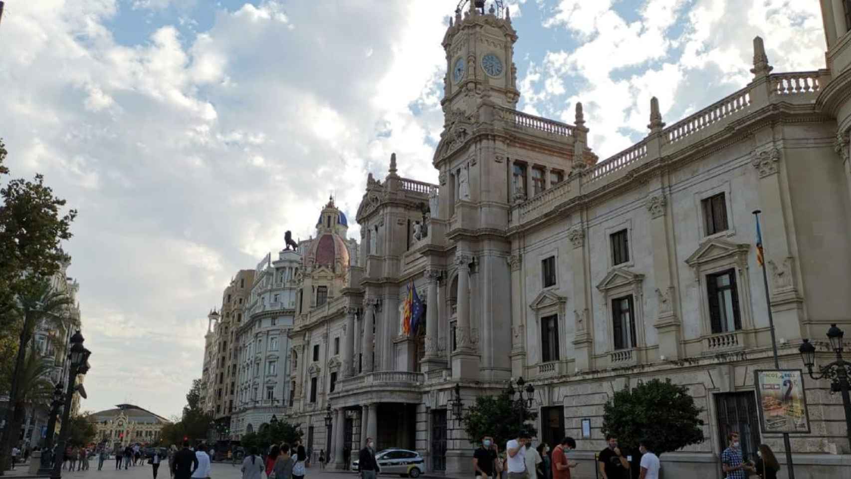 Plaza del ayuntamiento de Valencia /CD