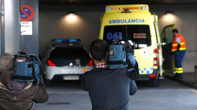 Zona de urgencias del Complejo Hospitalario Universitario de A Coruña, donde ha sido trasladada Rosario Porto, madre de Asunta Basterra, tras ingerir pastillas en la prisión de Teixeiro donde cumple condena / EFE