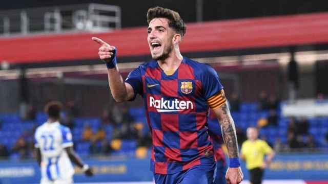 Monchu, capitán del Barça B /REDES