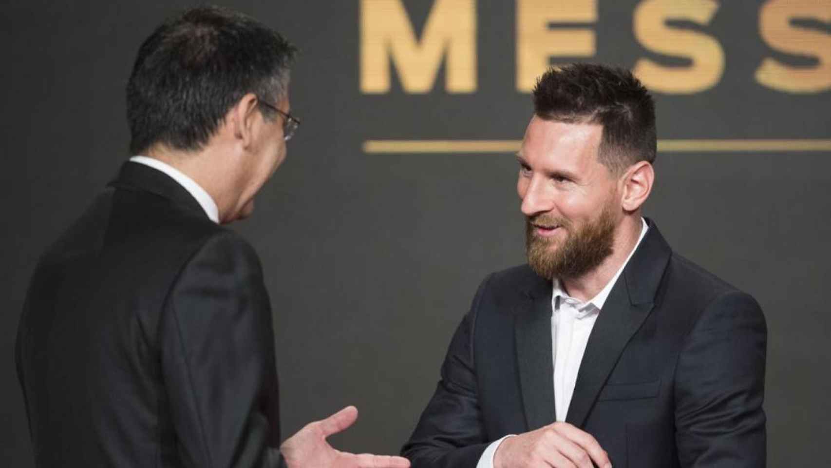 Bartomeu y Messi en una imagen de archivo / Redes