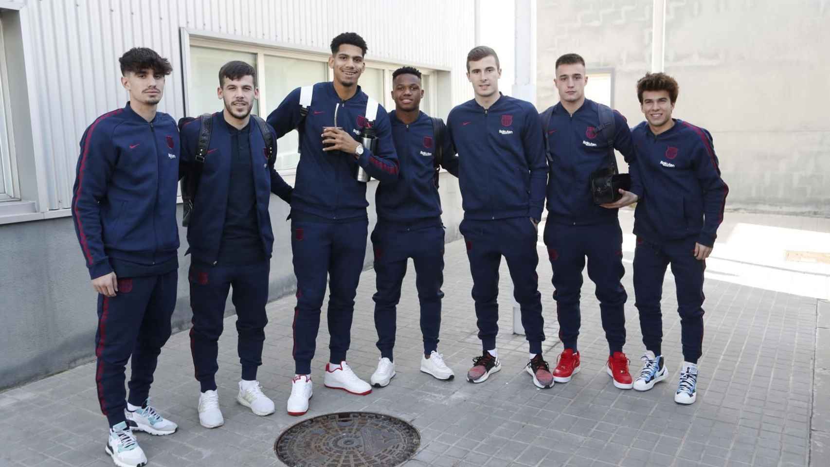 Los jugadores del Barça B y juvenil A convocados para la Supercopa / FC Barcelona